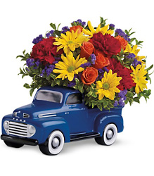 Teleflora's '48 Ford Pickup Bouquet from Nate's Flowers in Casper, WY